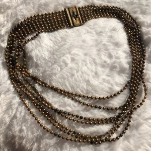 Vintage Brass Necklace